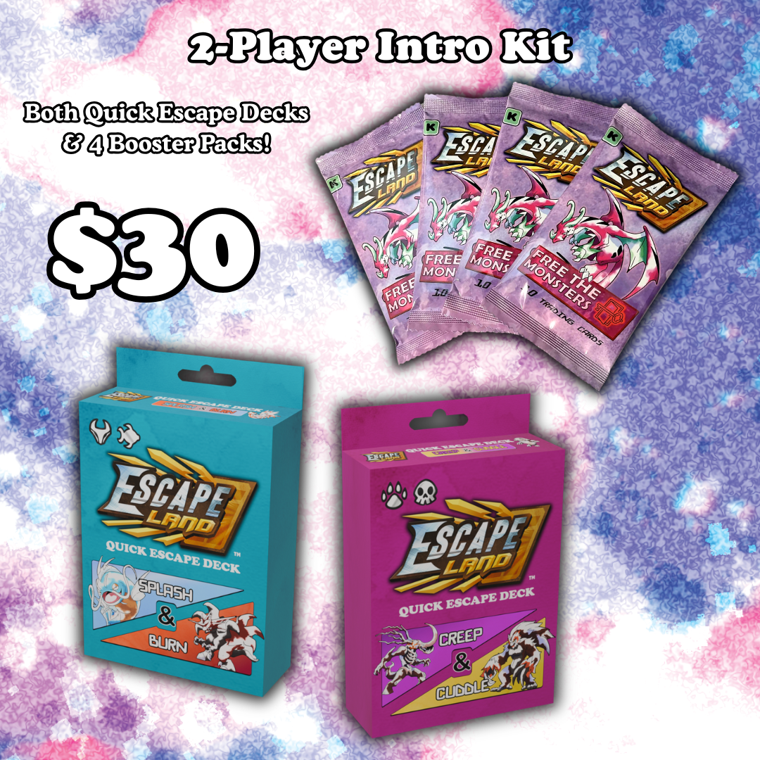 Free the Monsters 2-Player Intro Kit | 2 Decks + 4 Booster Packs